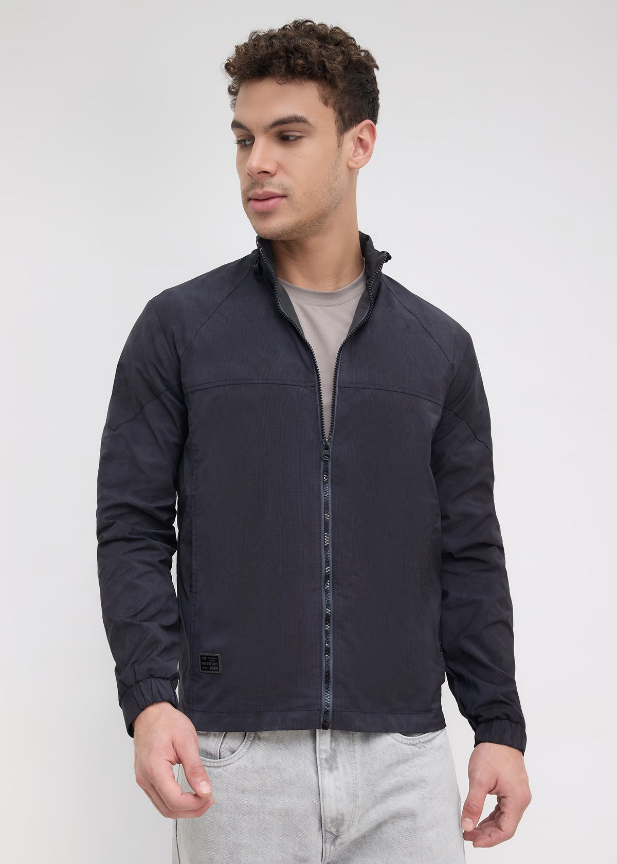 Ochsen Lightweight Full-Zip Jacket: Black