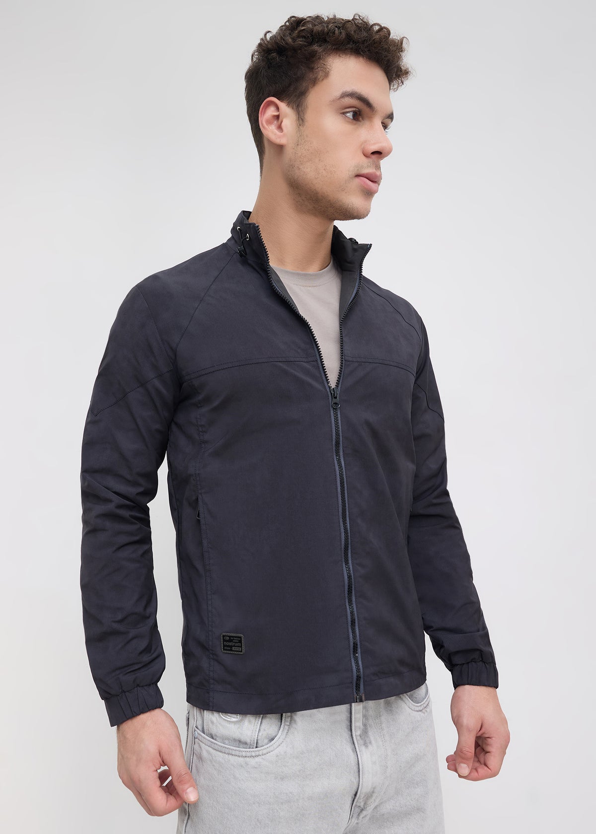 Ochsen Lightweight Full-Zip Jacket: Black