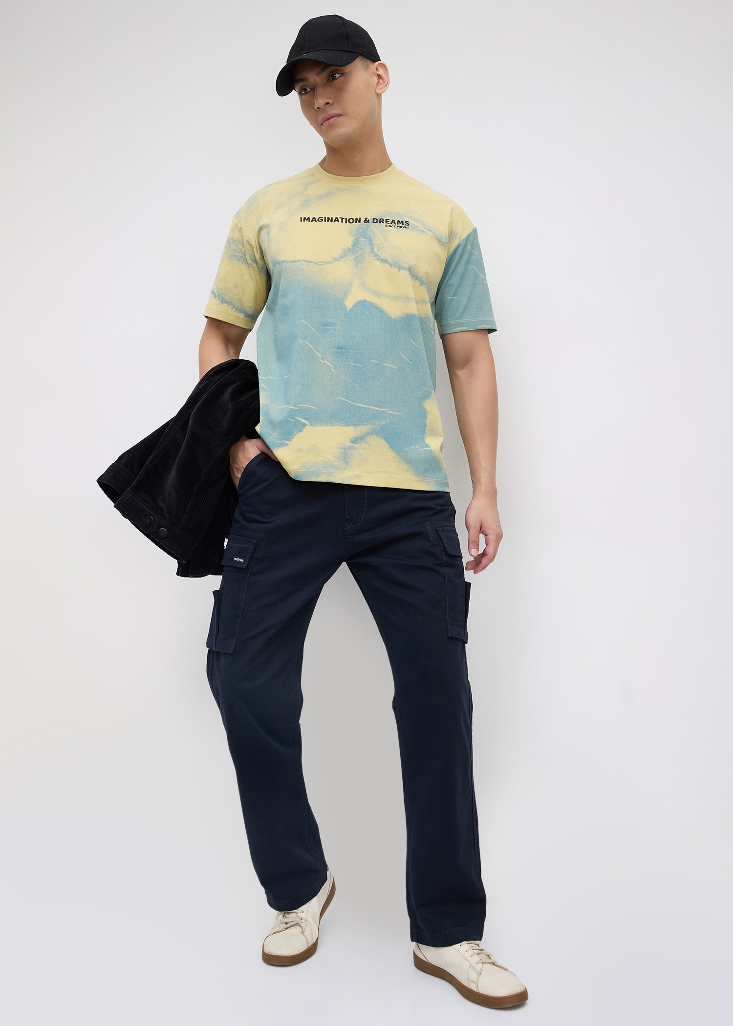 Hinwill Half Sleeve Tie Dye T-Shirt: Lime – Nostrum