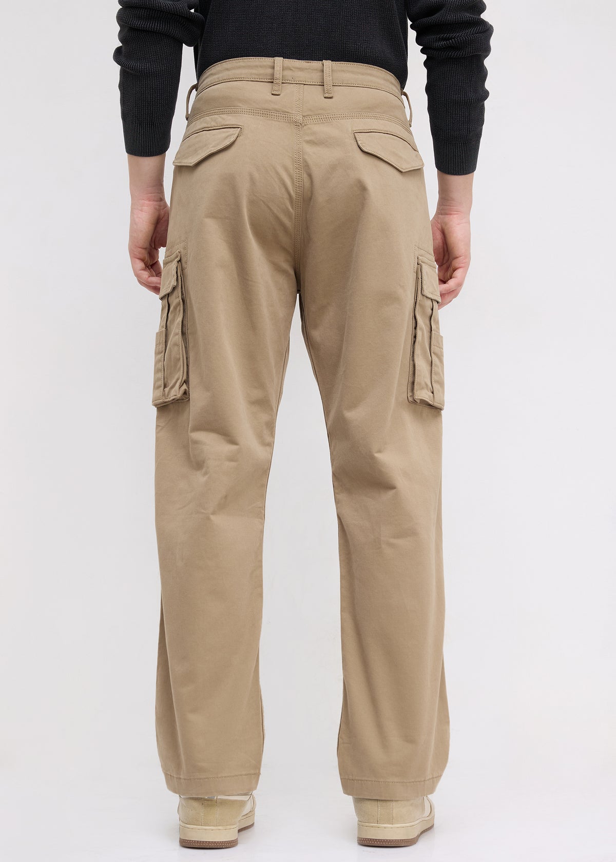 Hankey Baggy Fit Cargo: Khaki
