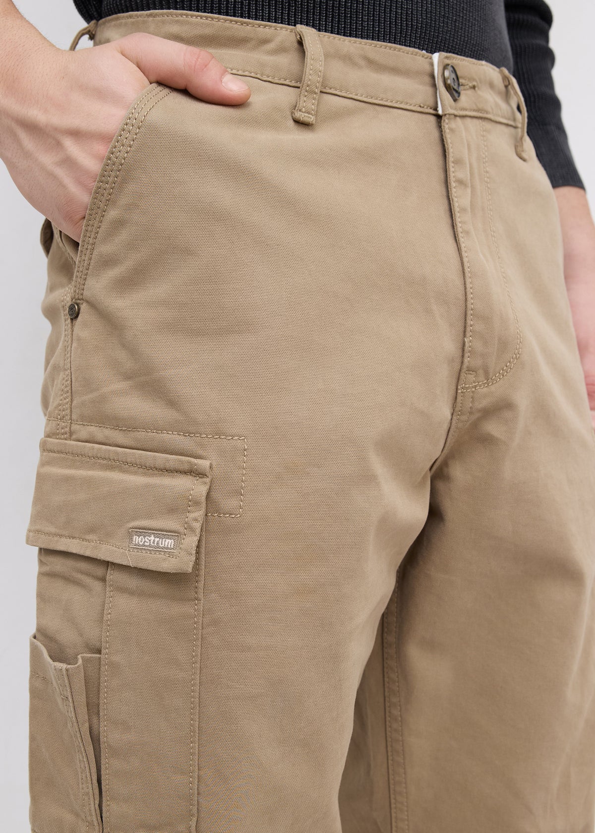 Hankey Baggy Fit Cargo: Khaki