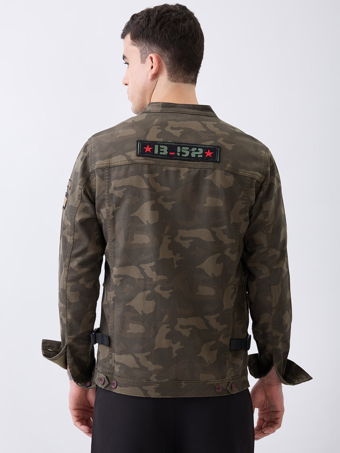 Censun Camouflage Denim Jacket
