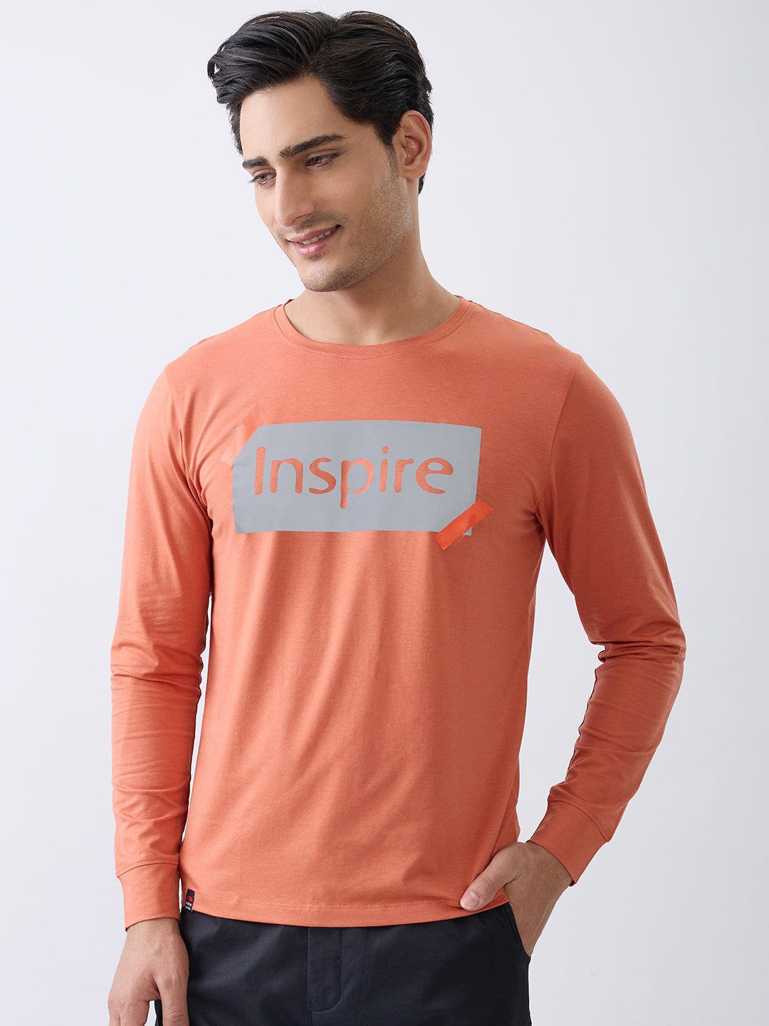 Inspire Graphic Fitted Sweatshirt
