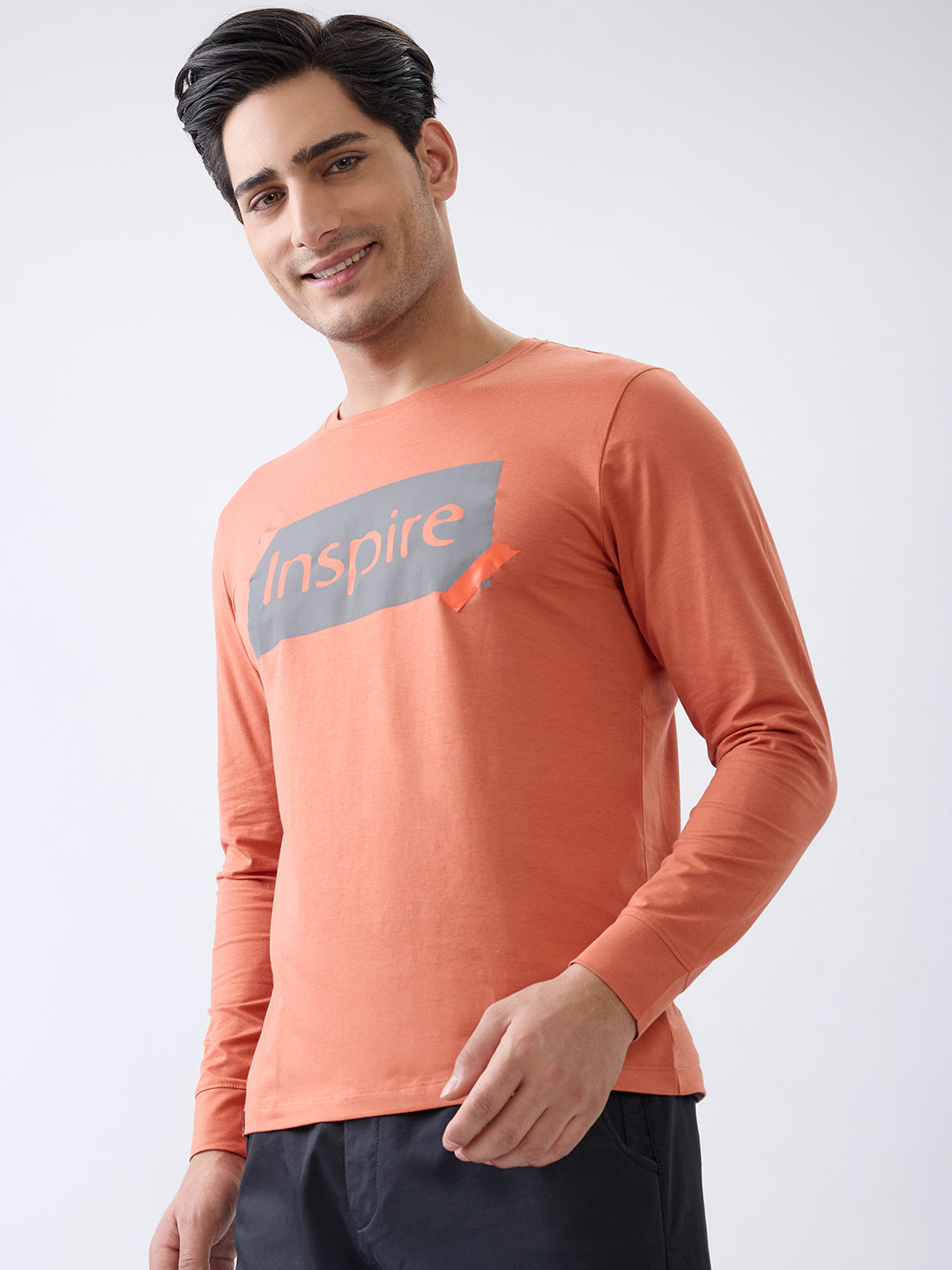 Inspire Graphic Fitted Sweatshirt