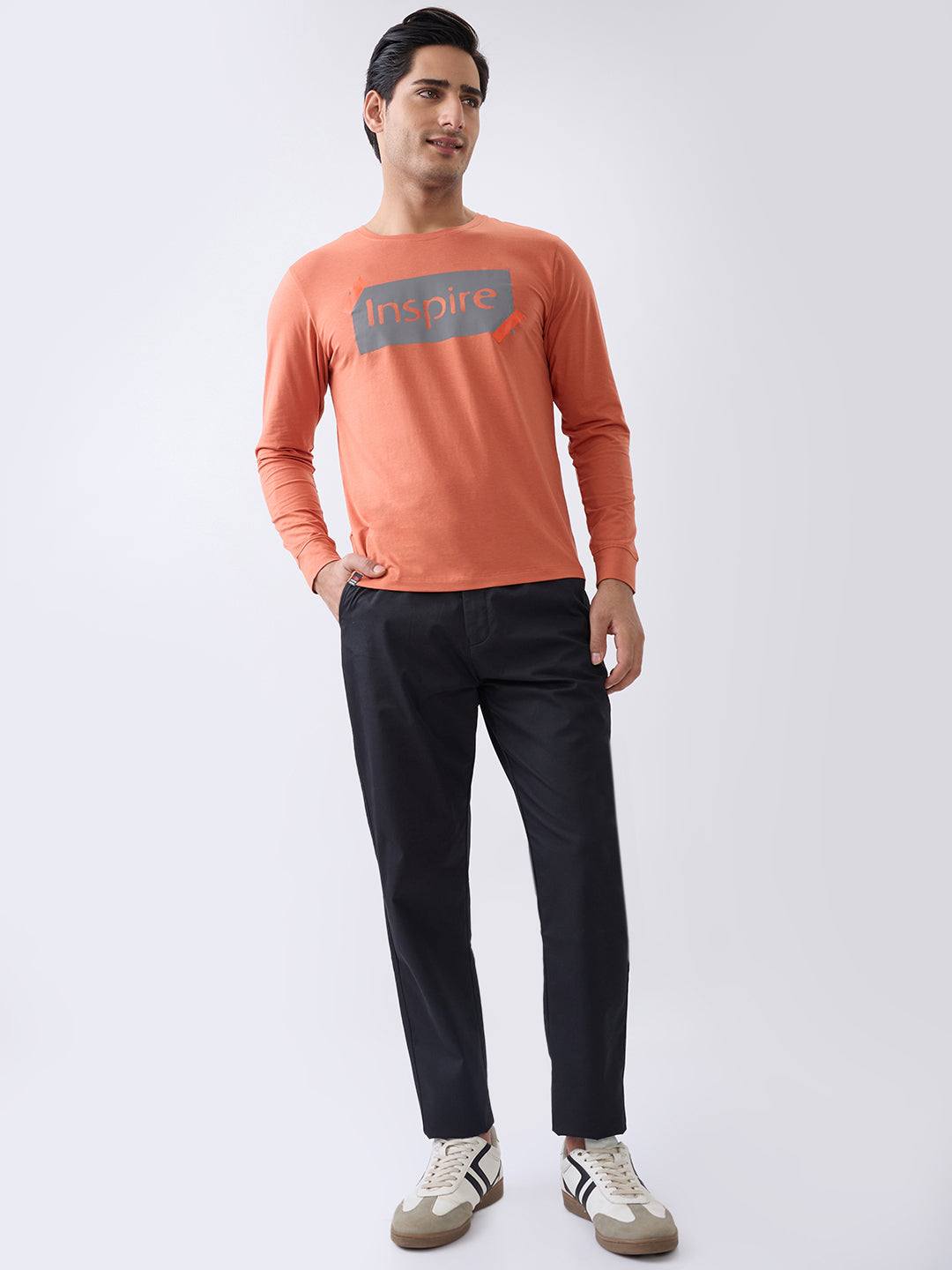 Inspire Graphic Fitted Sweatshirt