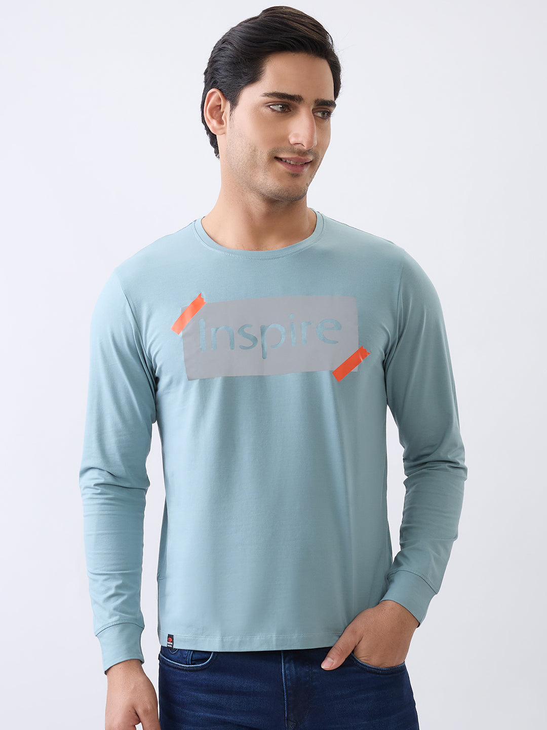 Inspire Graphic Fitted Sweatshirt