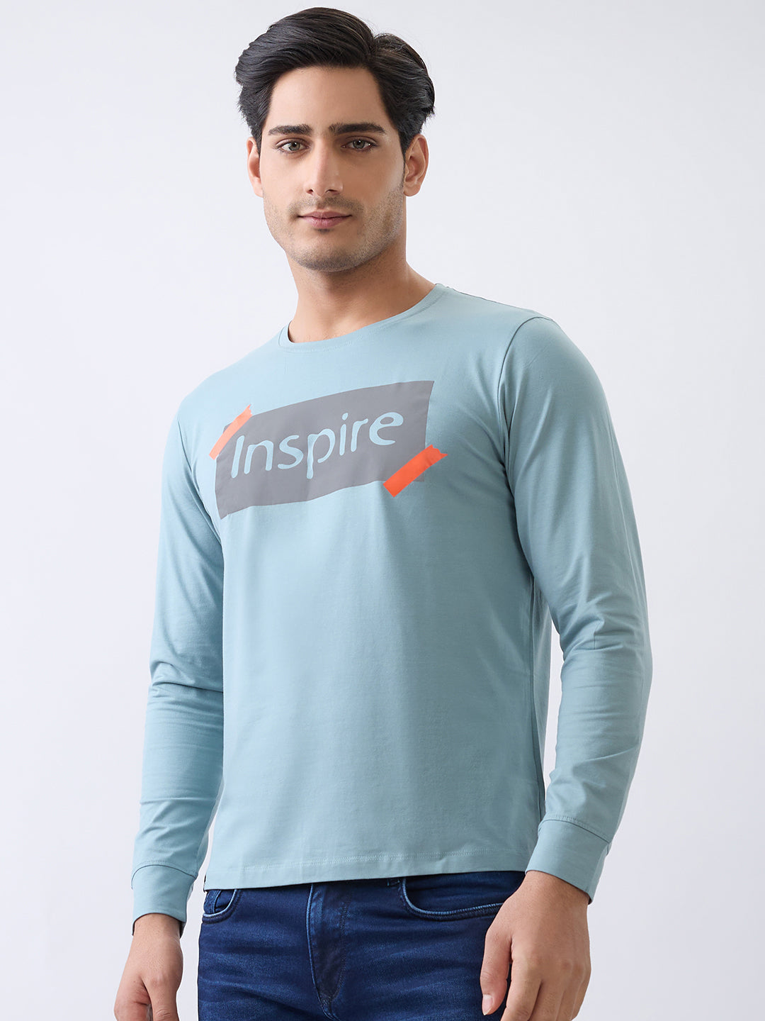Inspire Graphic Fitted Sweatshirt