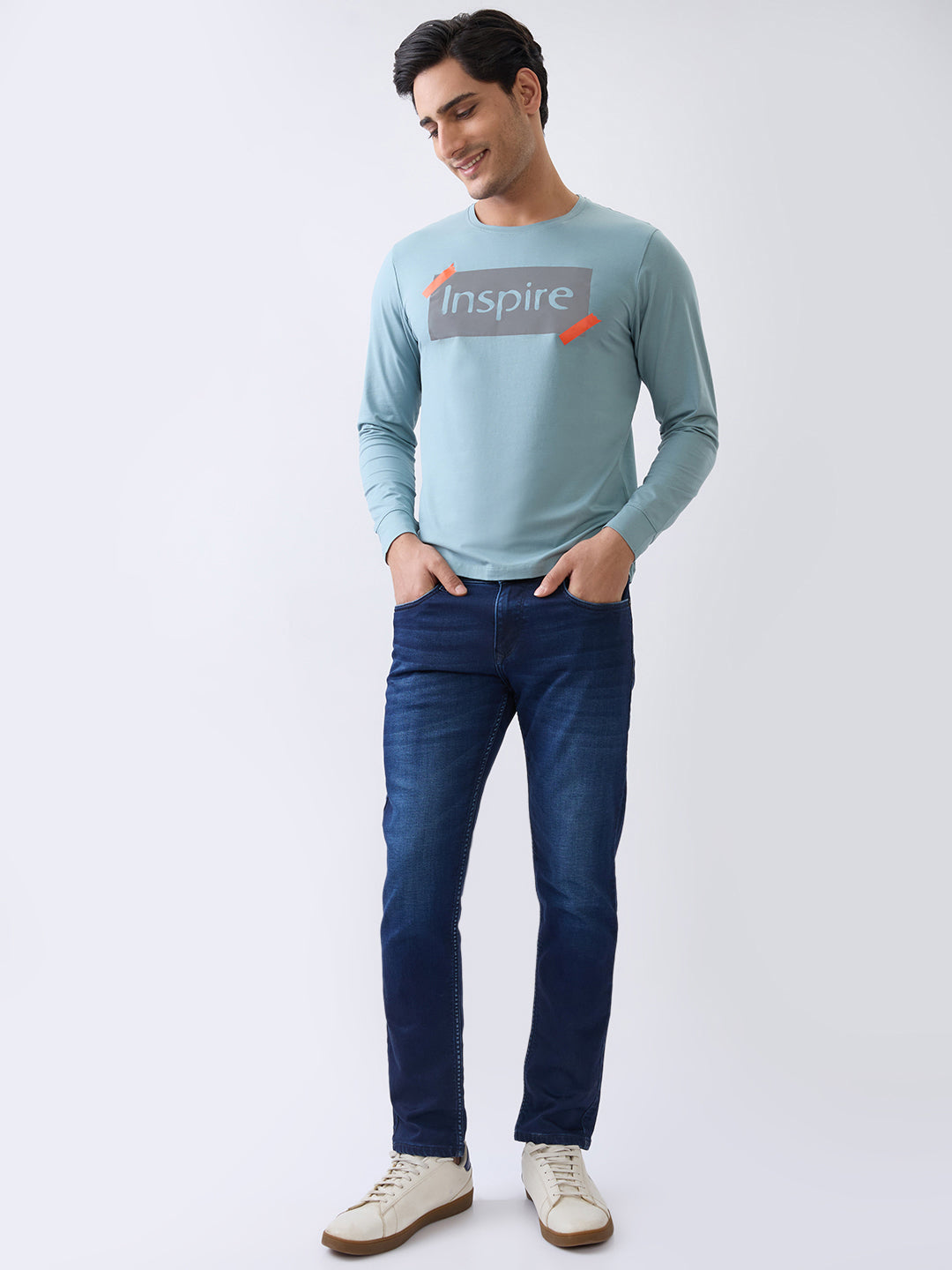 Inspire Graphic Fitted Sweatshirt