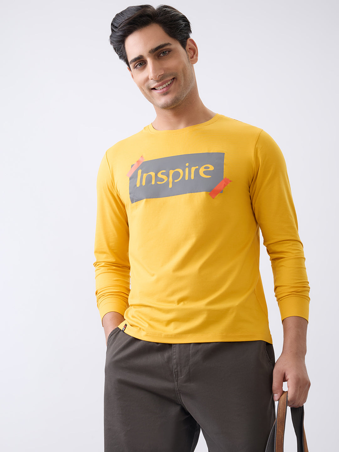 Inspire Graphic Fitted Sweatshirt