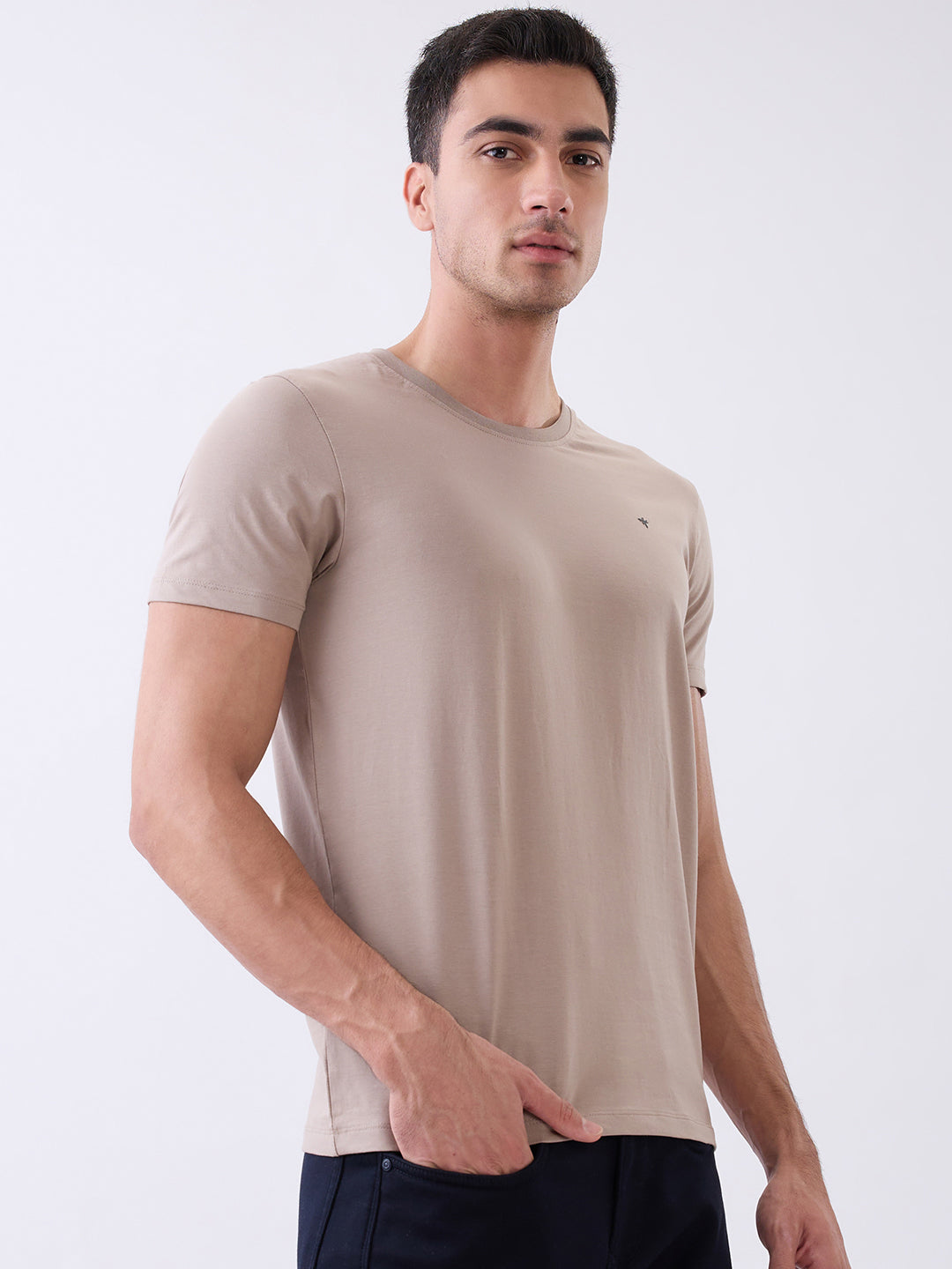 Arch Solid Half Sleeve T-Shirt