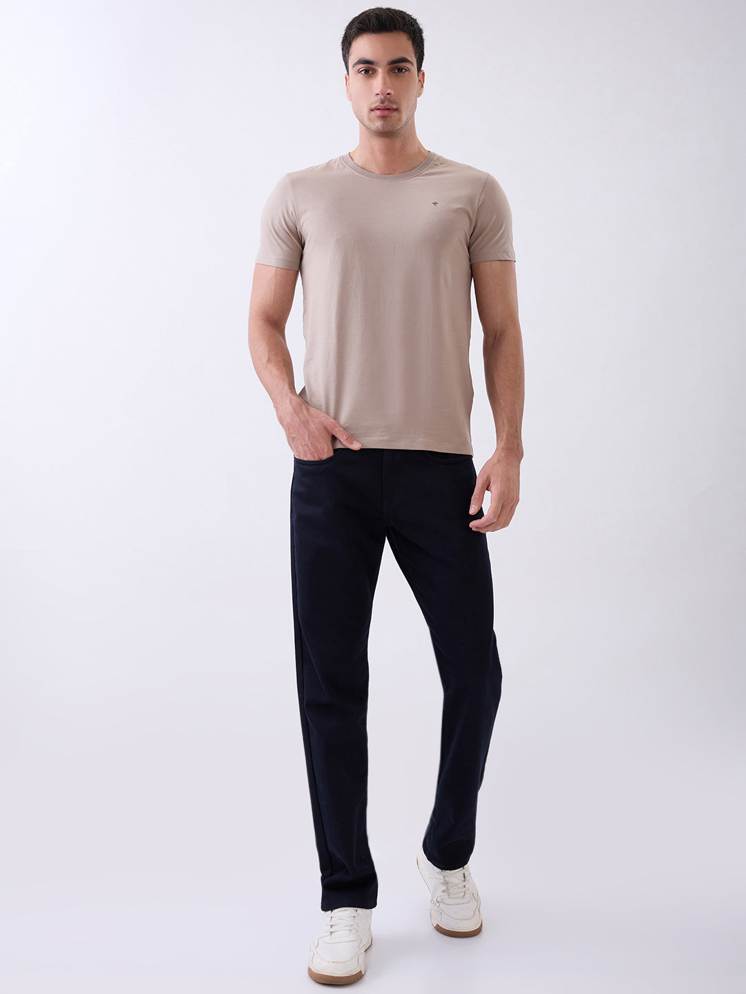 Arch Solid Half Sleeve T-Shirt