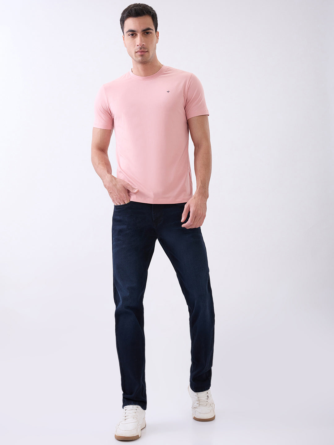 Arch Solid Half Sleeve T-Shirt