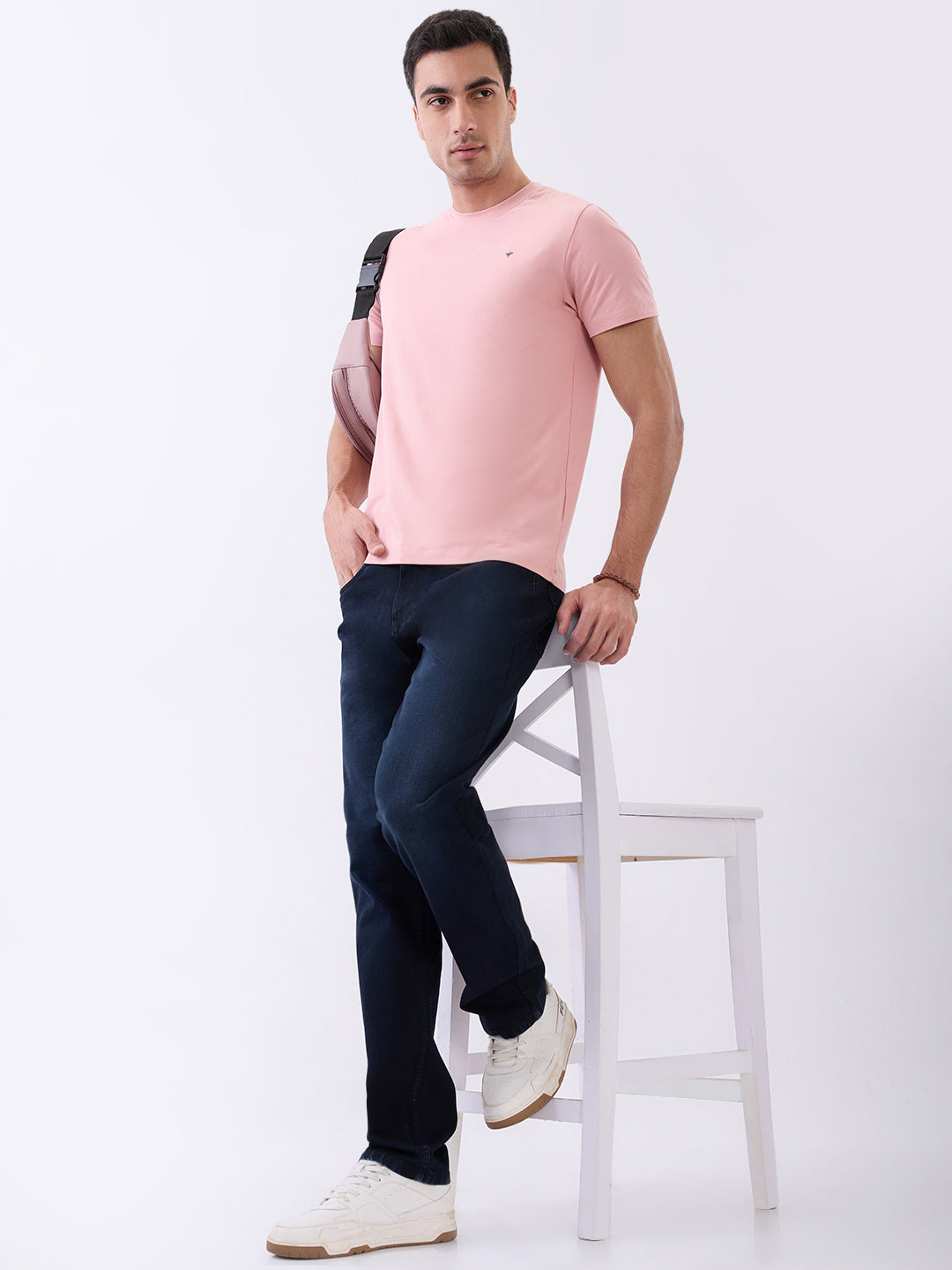 Arch Solid Half Sleeve T-Shirt