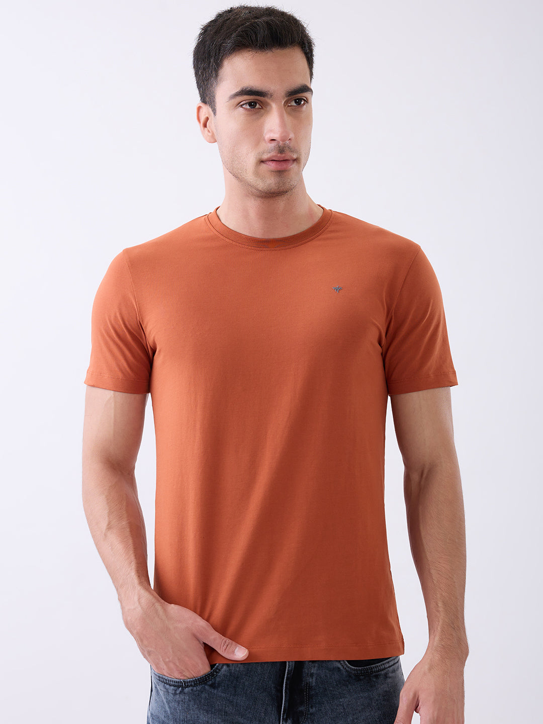 Arch Solid Half Sleeve T-Shirt