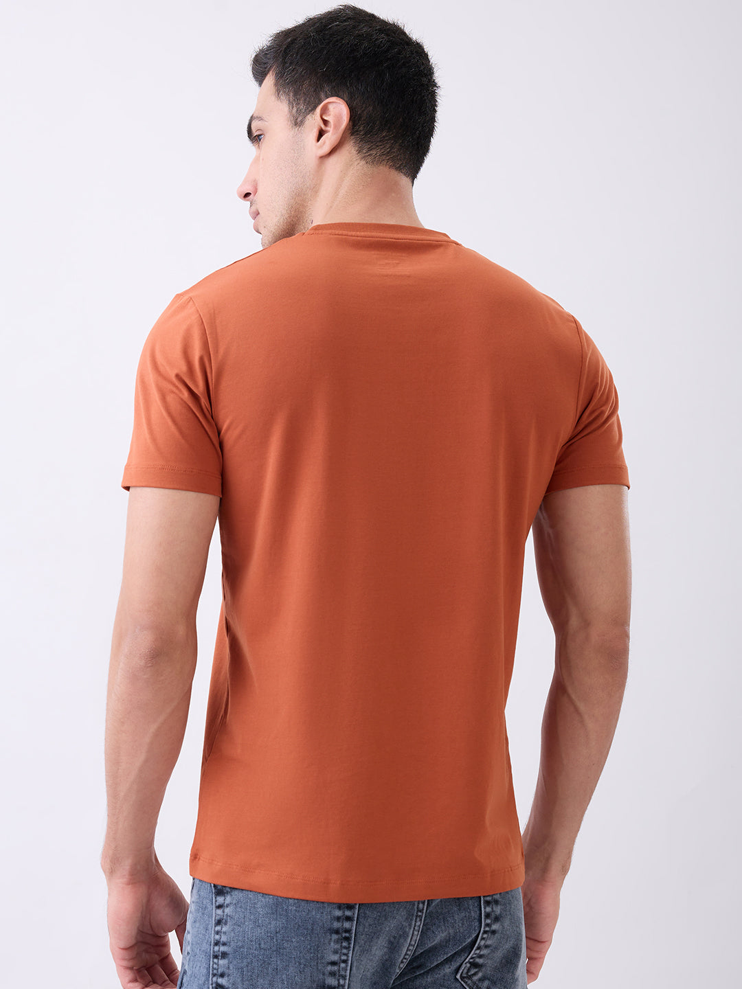 Arch Solid Half Sleeve T-Shirt
