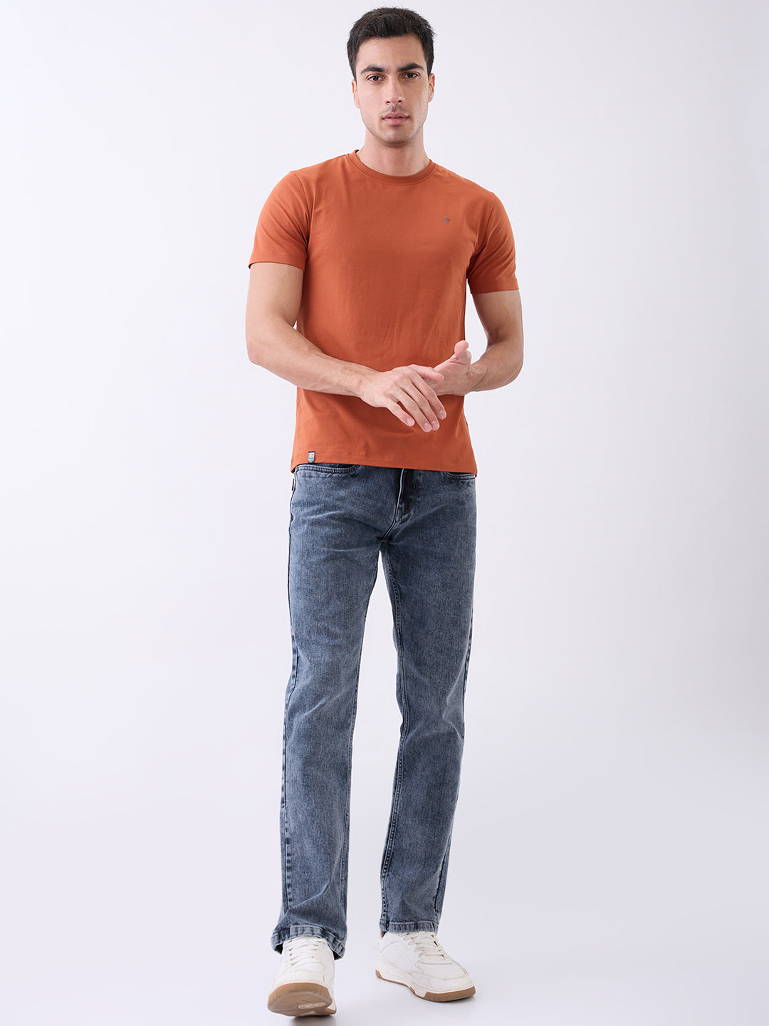 Arch Solid Half Sleeve T-Shirt