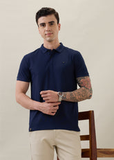 Cherry Half Sleeve Polo T-Shirt | Smart Casual Style