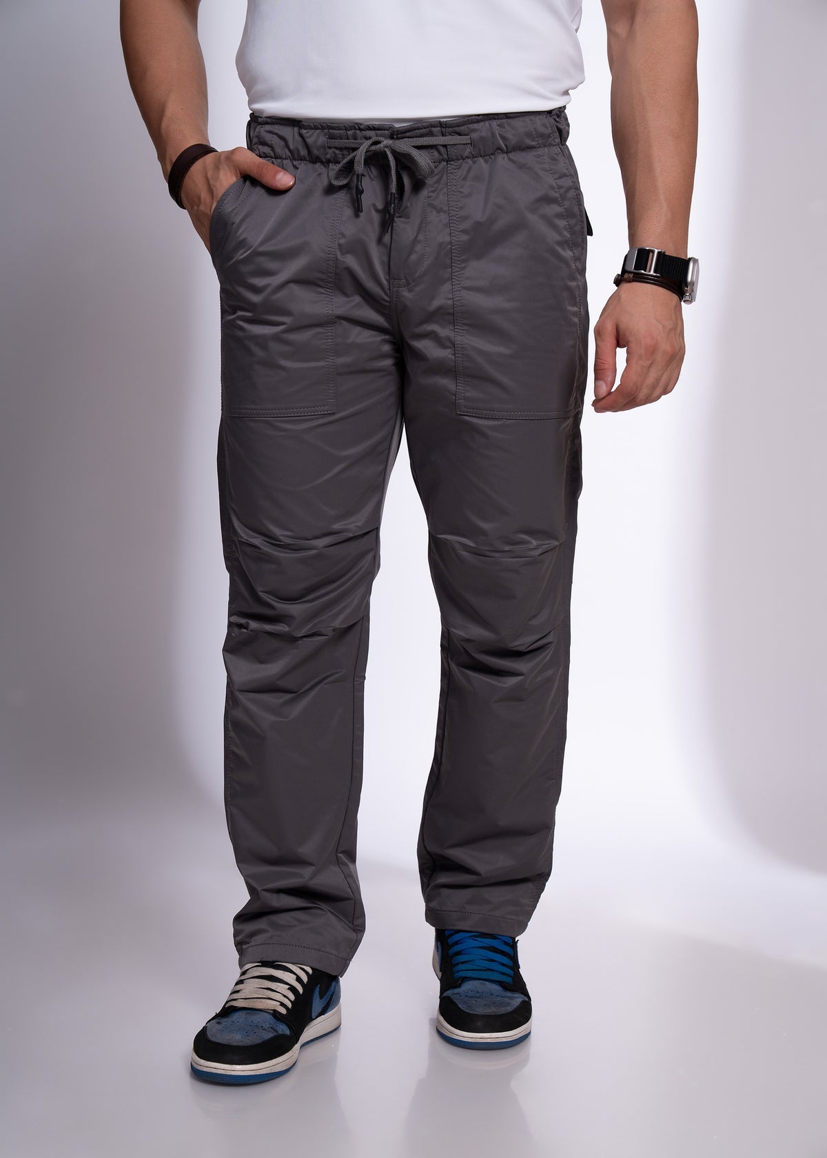 Men’s Parachute Pants | Relaxed Utility Cargo Trousers