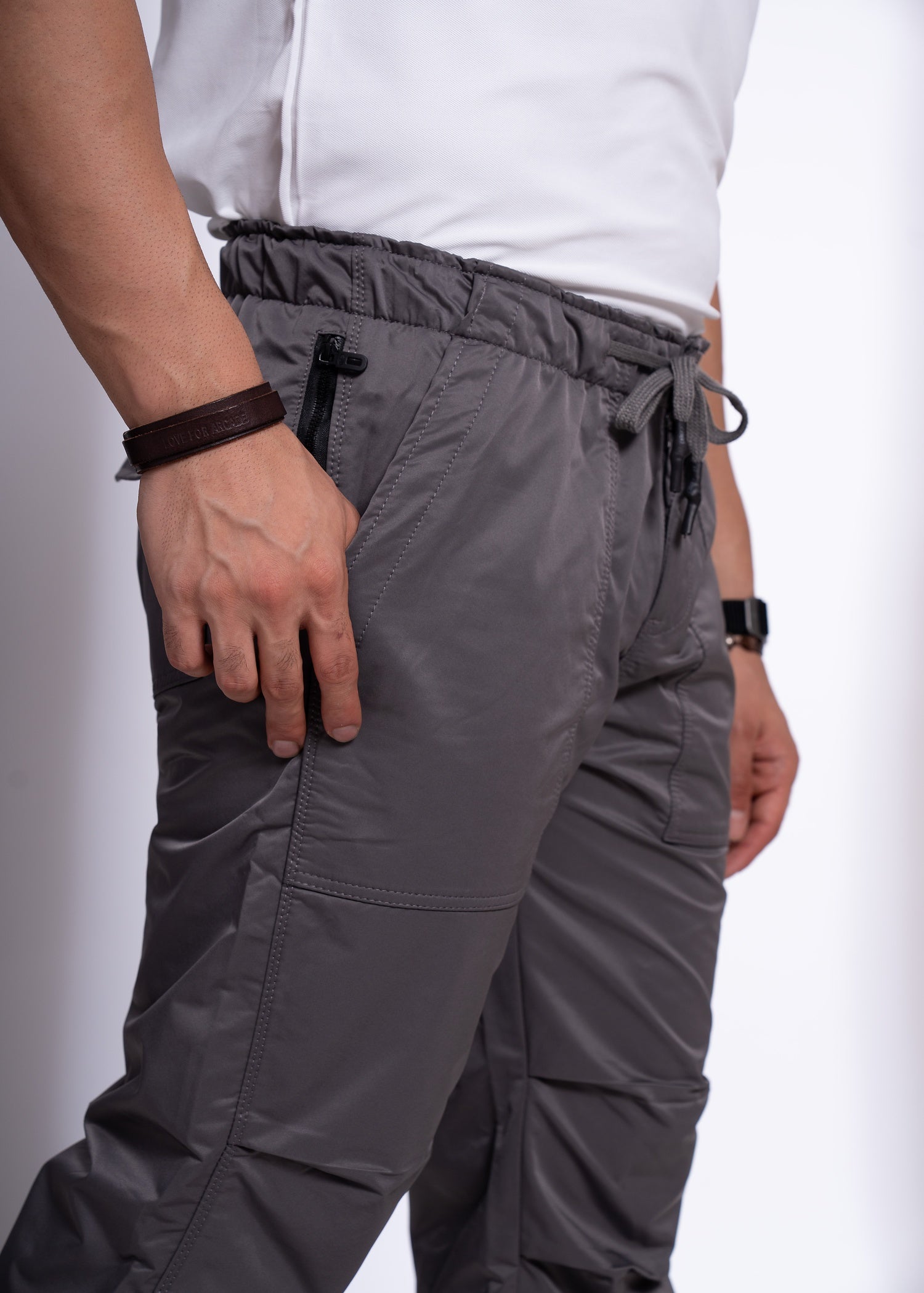 Men’s Parachute Pants | Relaxed Utility Cargo Trousers