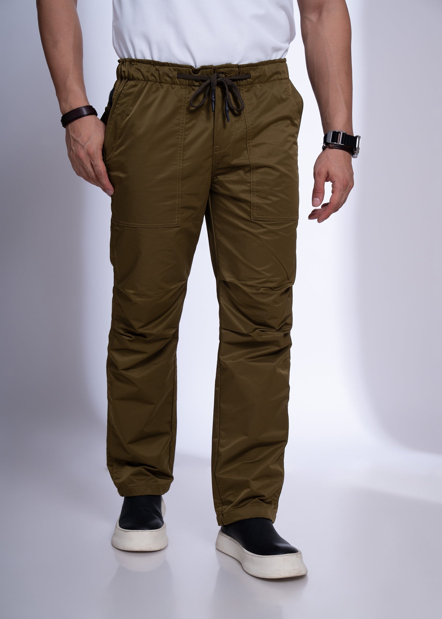 Men’s Parachute Pants | Relaxed Utility Cargo Trousers