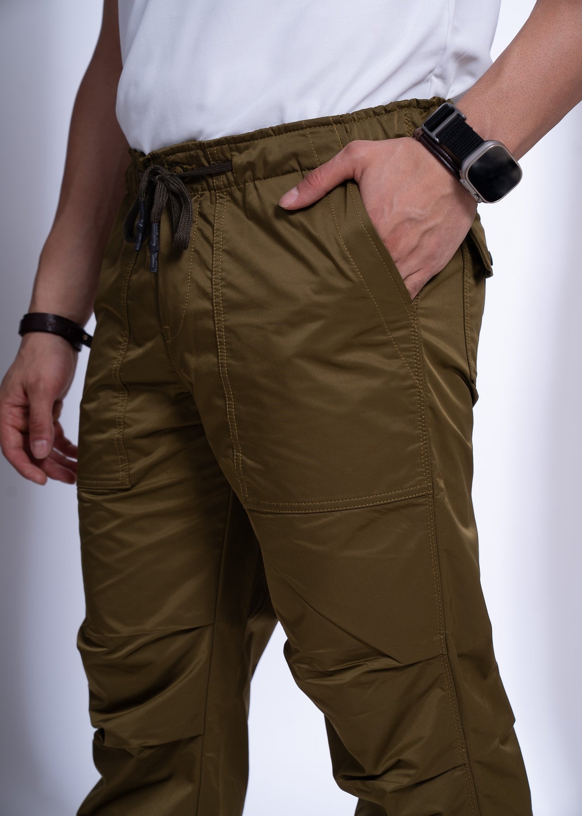 Men’s Parachute Pants | Relaxed Utility Cargo Trousers