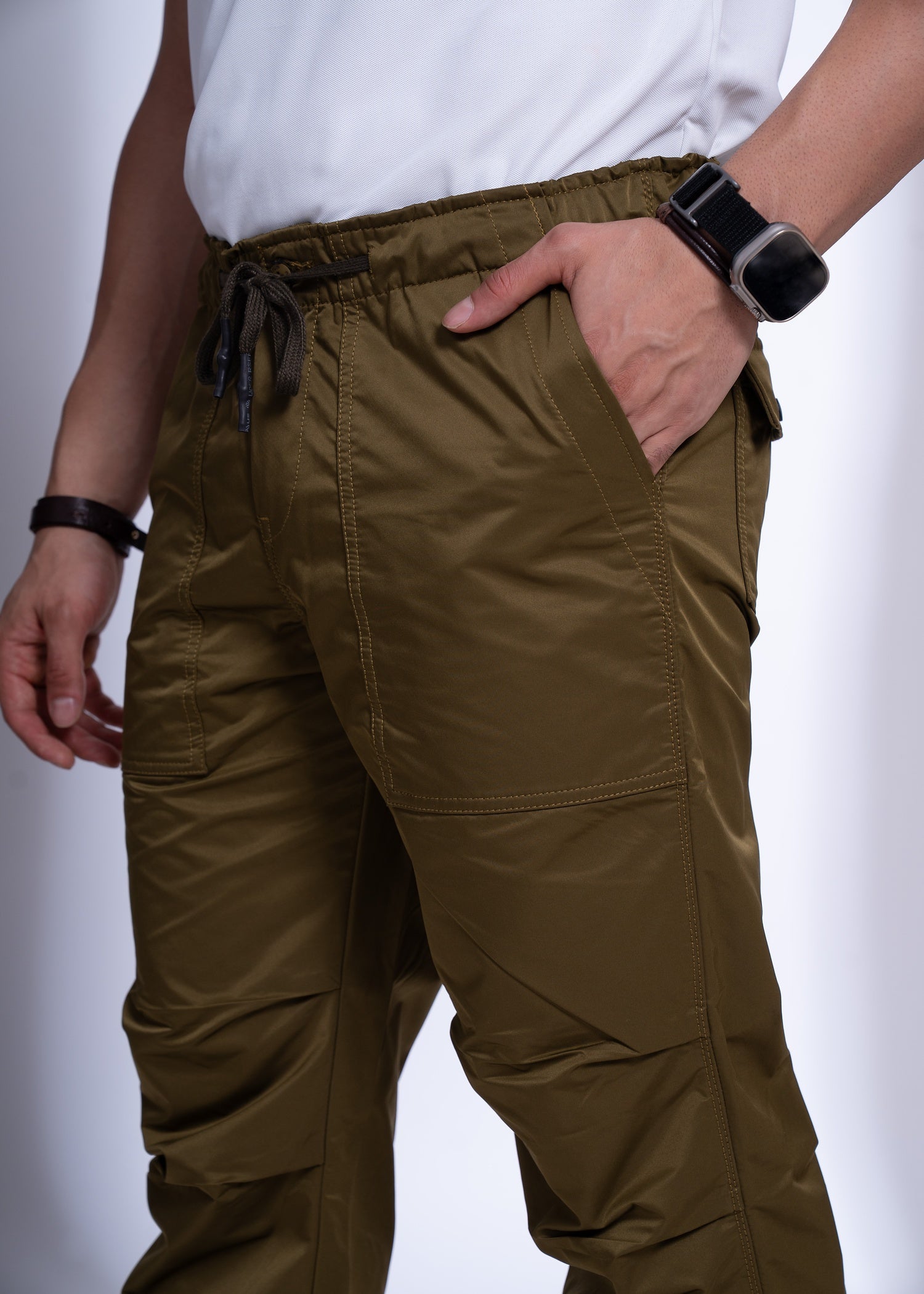 Men’s Parachute Pants | Relaxed Utility Cargo Trousers