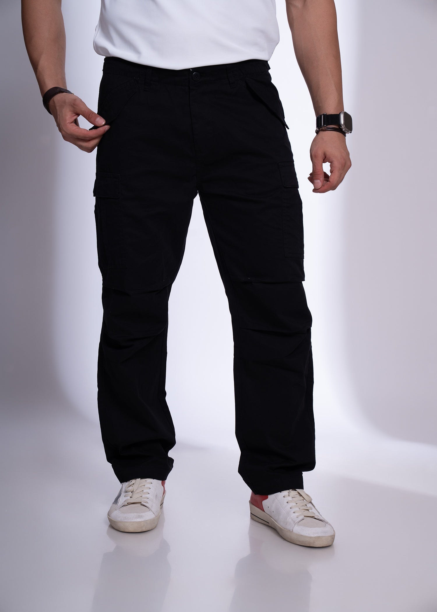 Travel Cargo Pants for Men | Relaxed Fit Utility Trousers