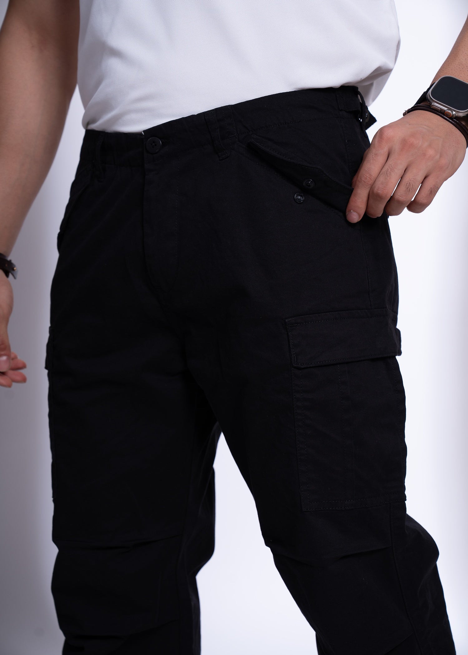 Travel Cargo Pants for Men | Relaxed Fit Utility Trousers