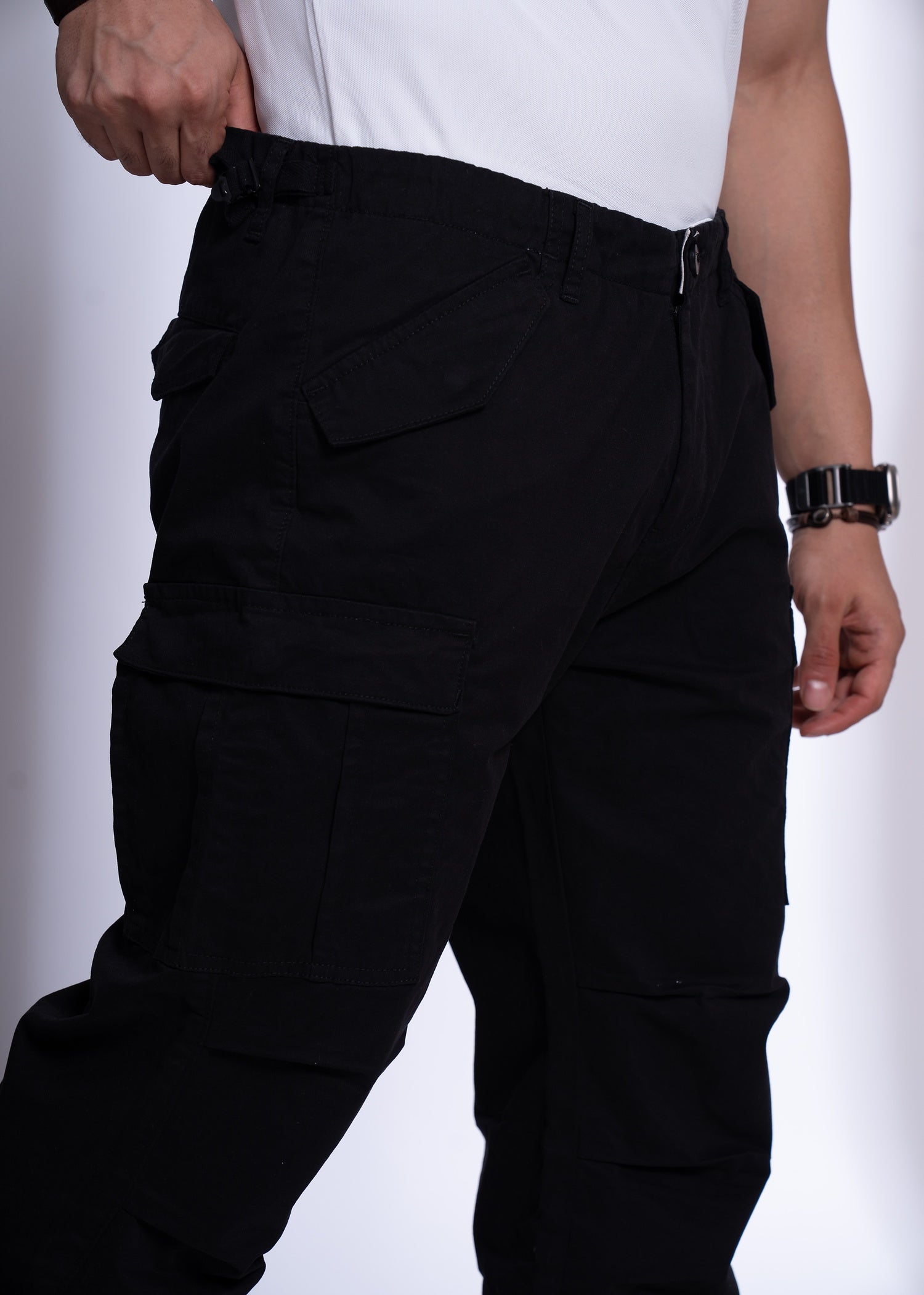 Travel Cargo Pants for Men | Relaxed Fit Utility Trousers