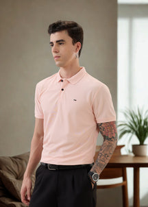 Cherry Half Sleeve Polo T-Shirt | Smart Casual Style