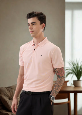 Cherry Half Sleeve Polo T-Shirt | Smart Casual Style