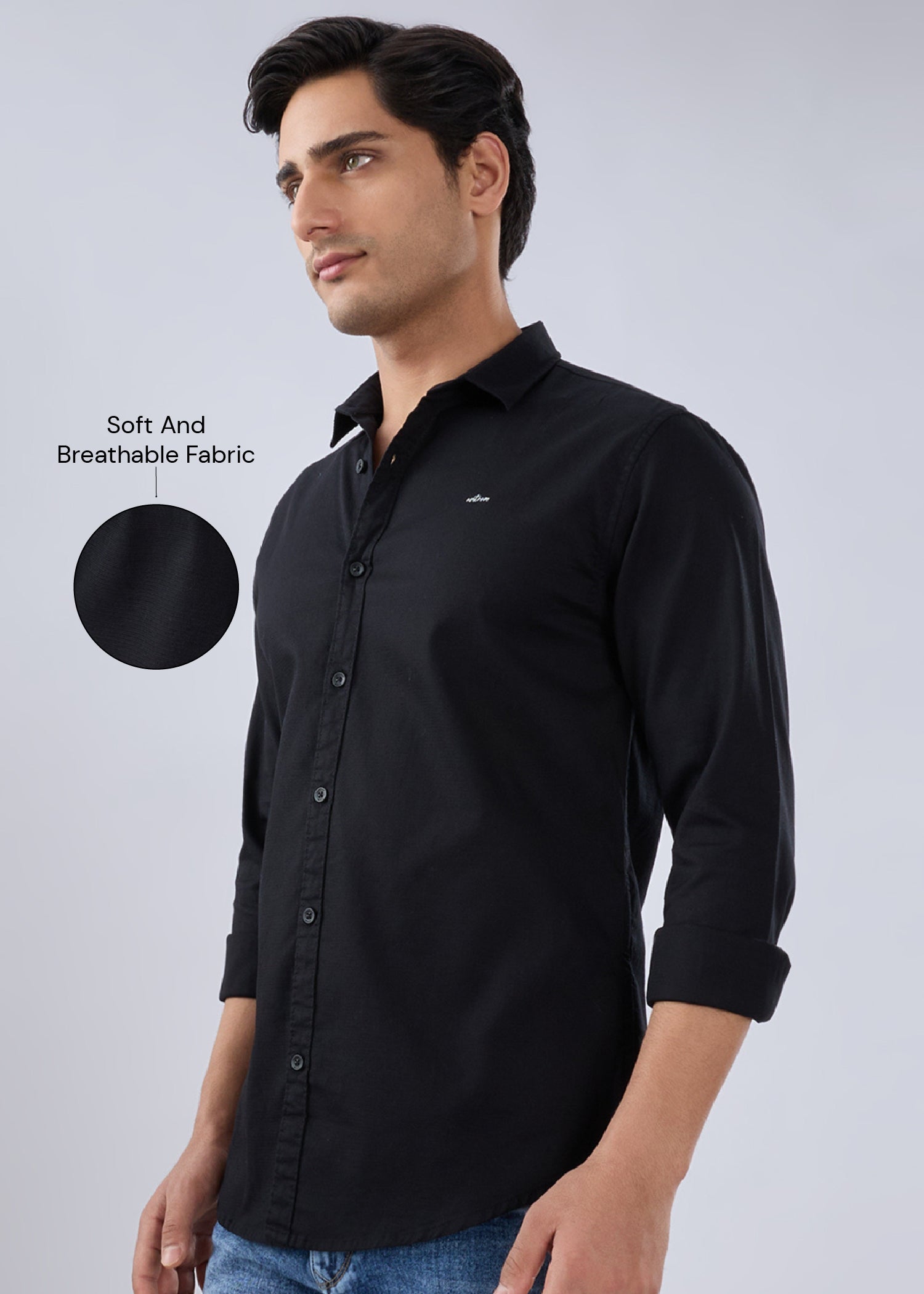 Advota Solid Full Sleeve Shirt