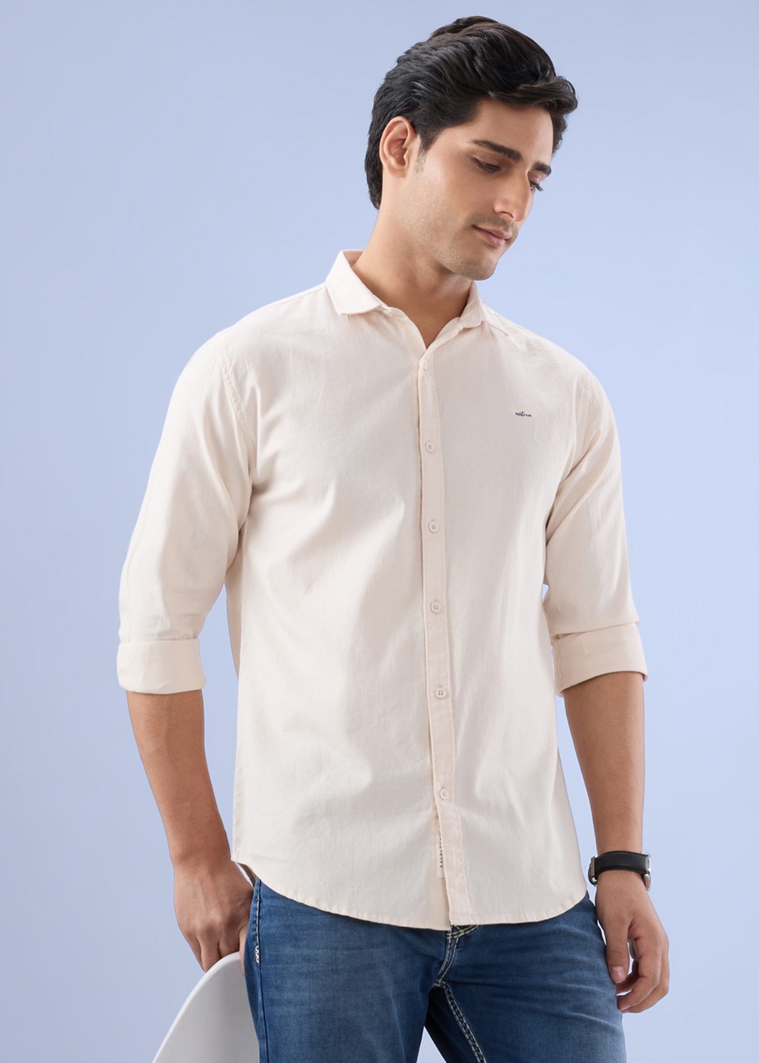 Advota Solid Full Sleeve Shirt