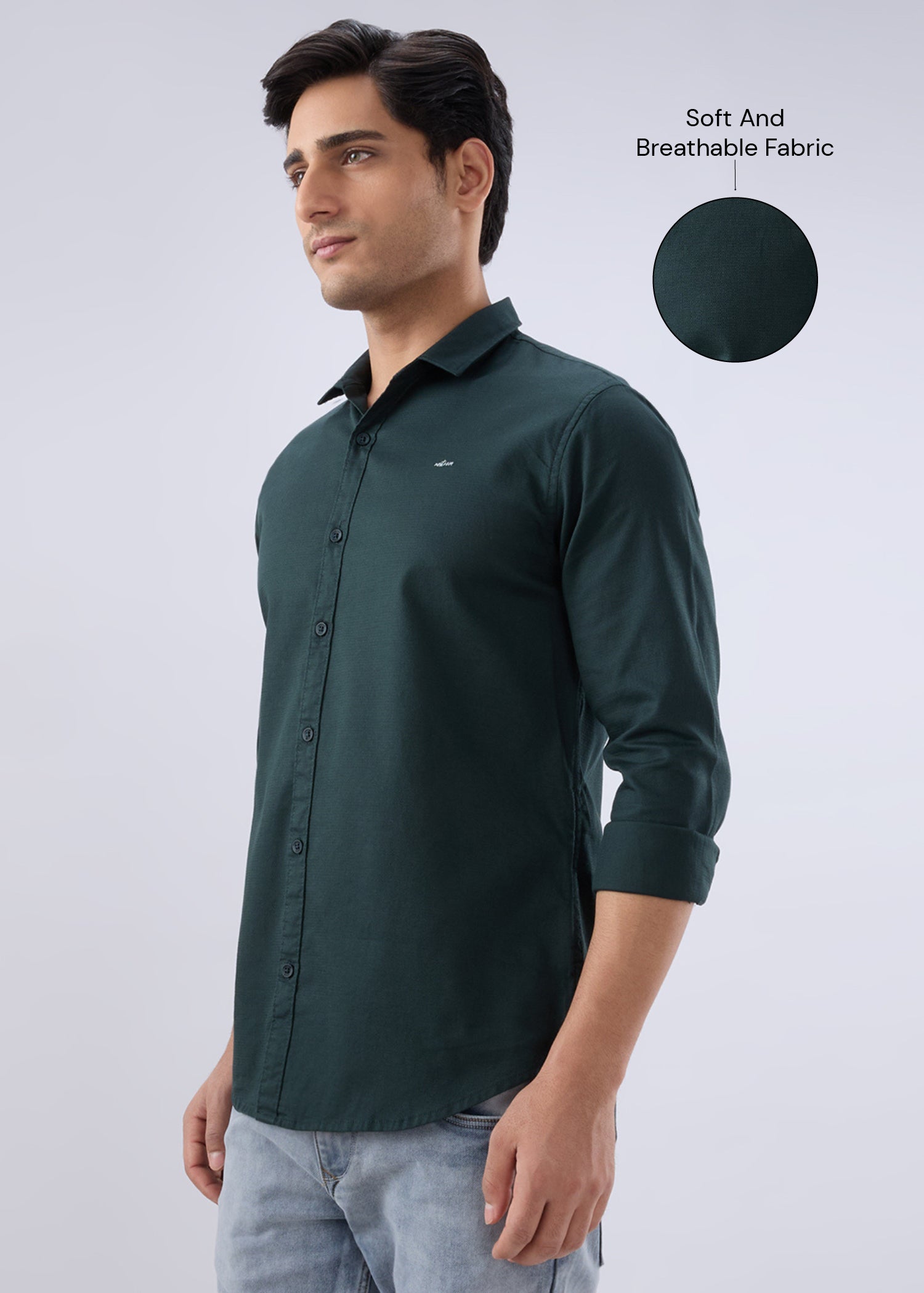 Advota Solid Full Sleeve Shirt