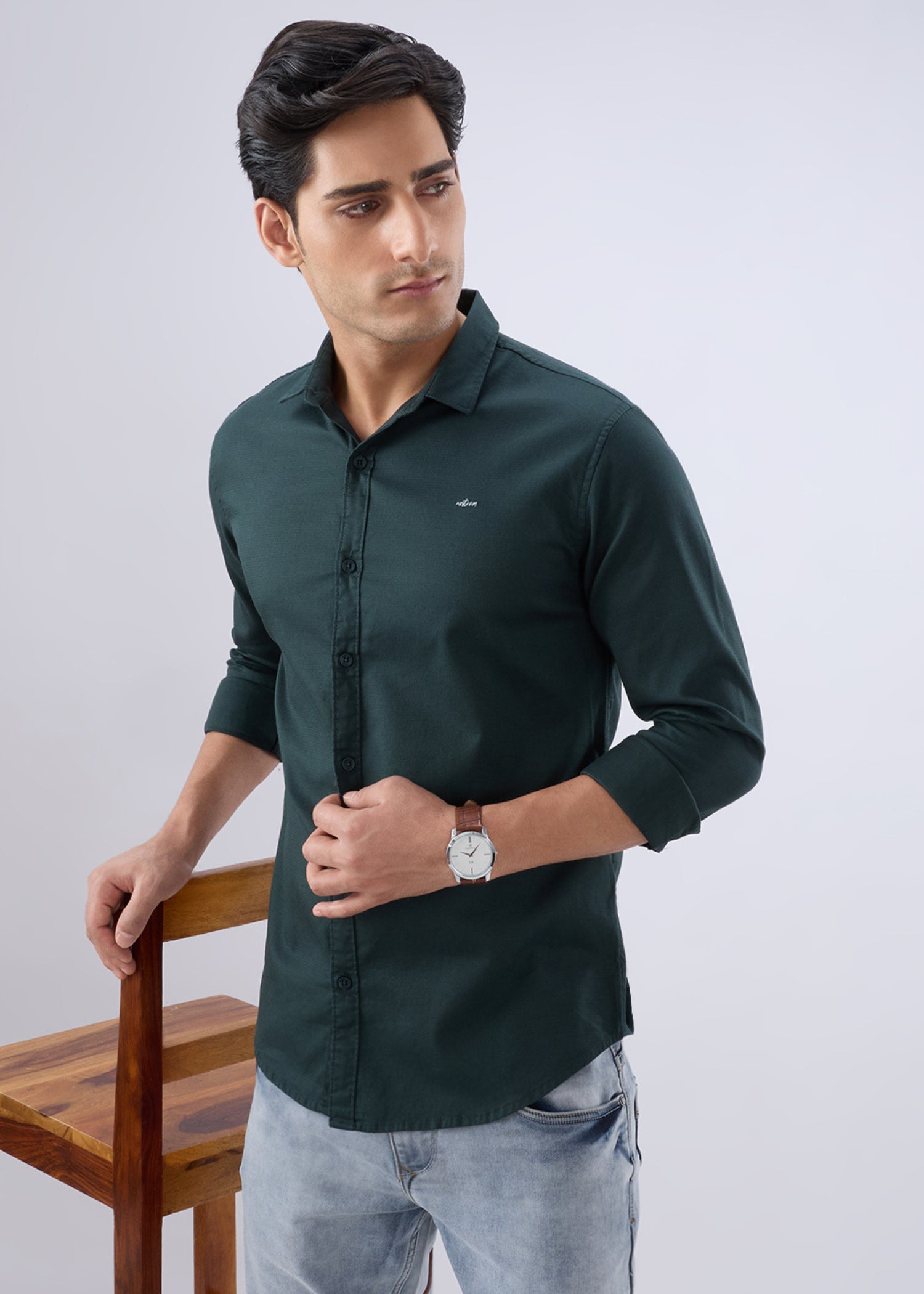 Advota Solid Full Sleeve Shirt