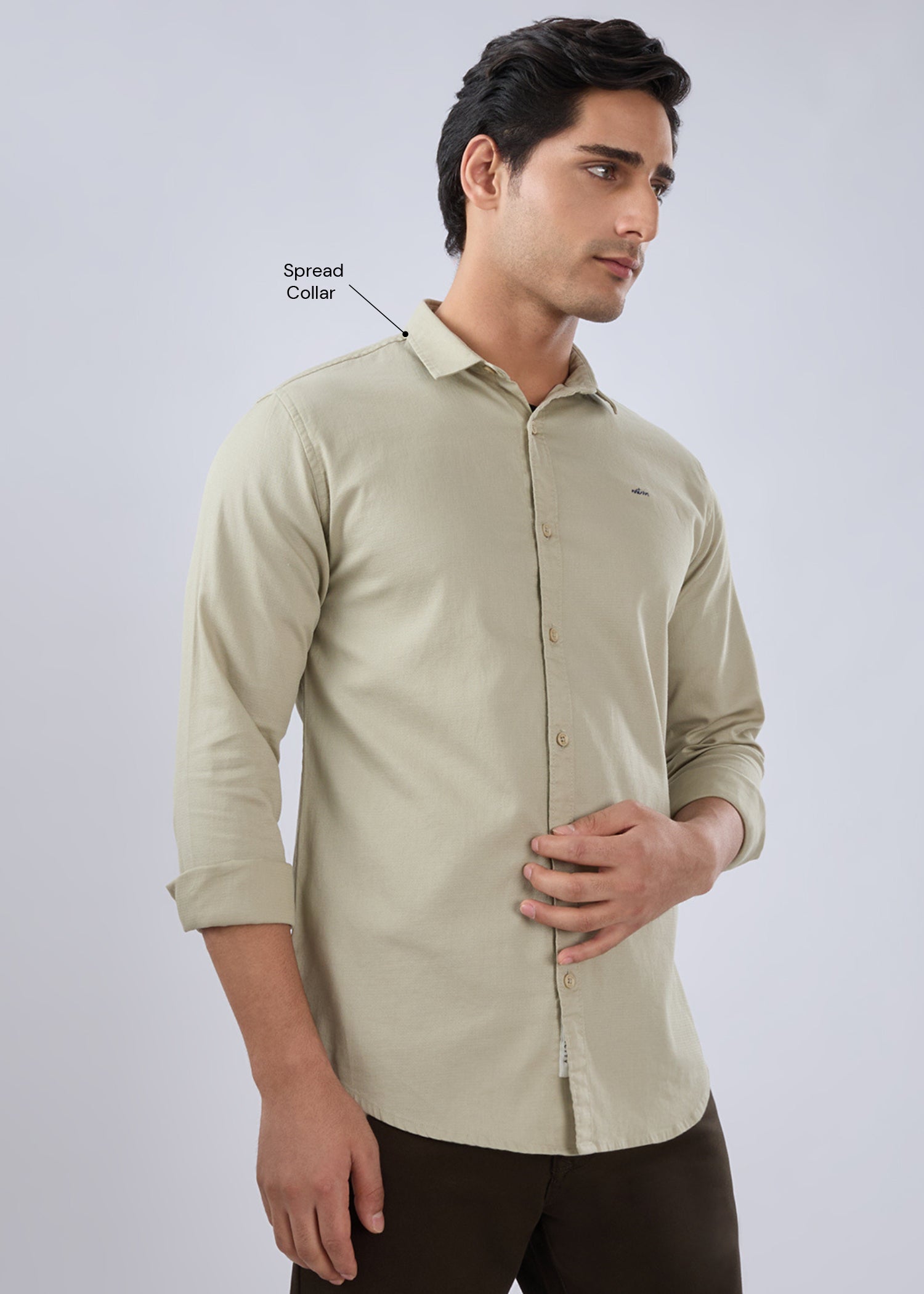 Advota Solid Full Sleeve Shirt