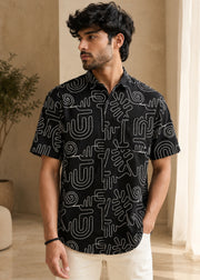 Anderson Embroidered Half Sleeve Shirt