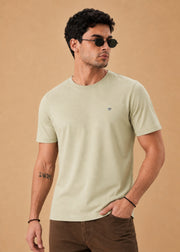 Arch Solid Half Sleeve T-Shirt: Pista