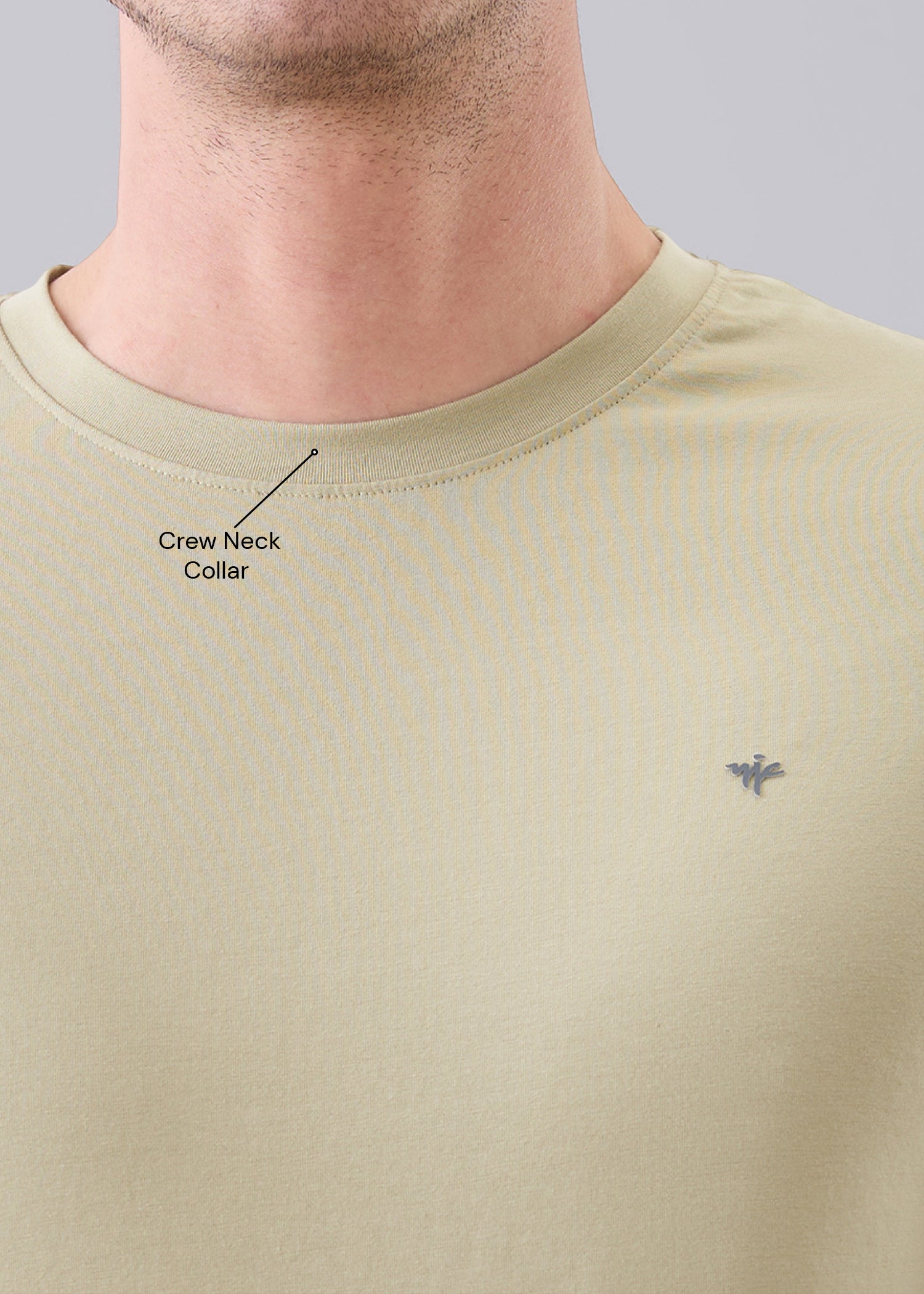Arch Solid Half Sleeve T-Shirt: Pista