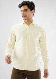 Barton Full Sleeve Shirt: Lemon