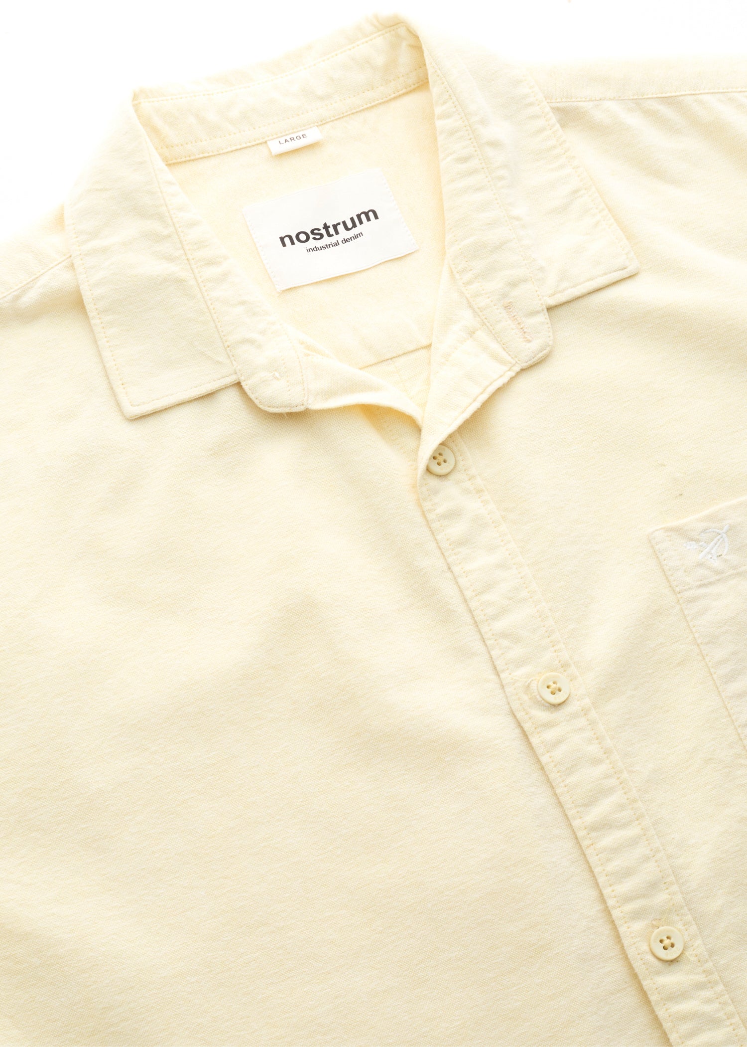 Barton Full Sleeve Shirt: Lemon