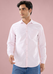 Barton Full Sleeve Shirt: Rose