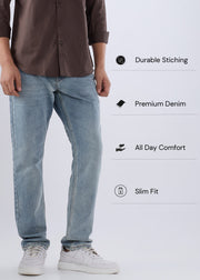 Beyux Regular Fit Denim Jeans
