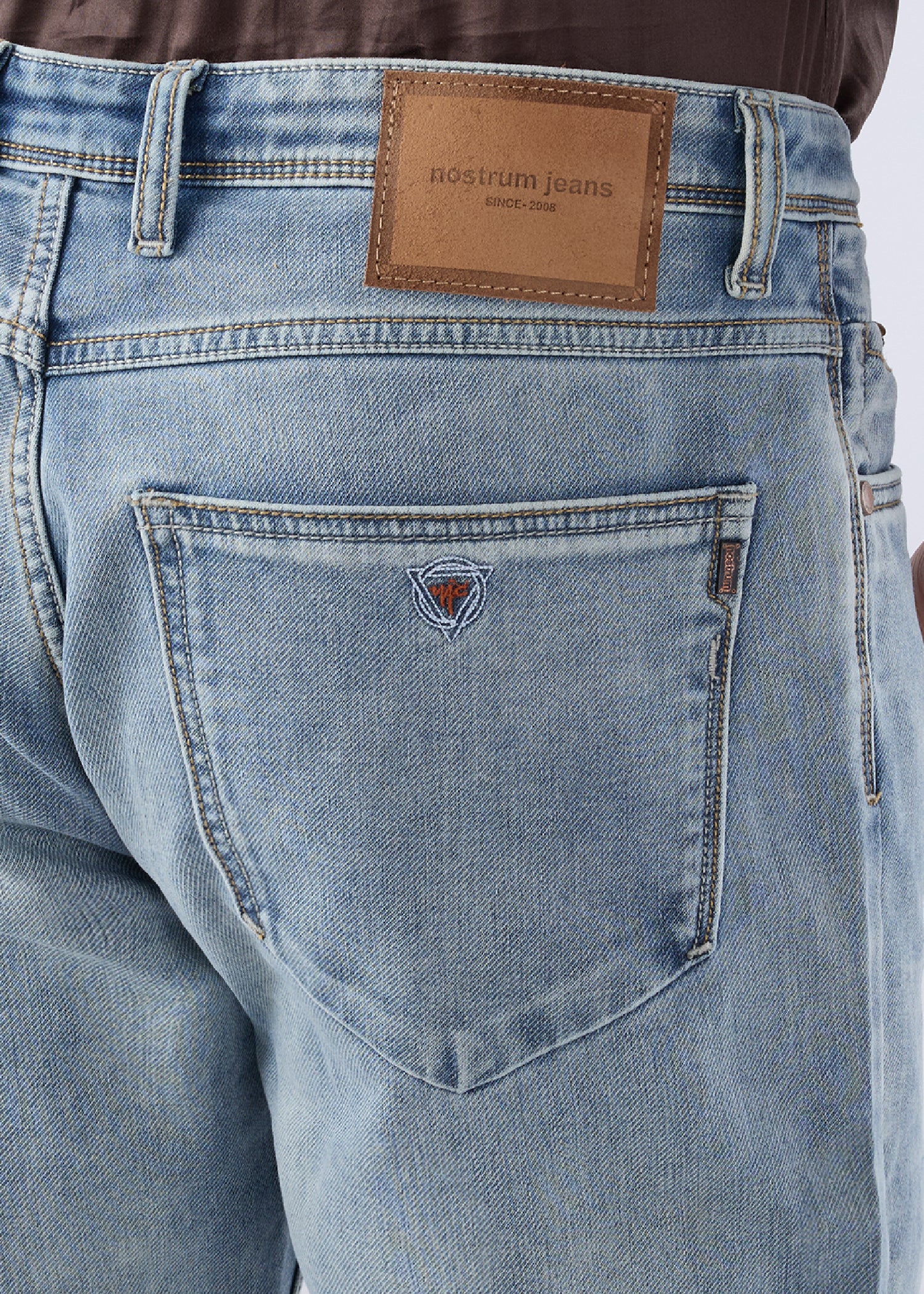 Beyux Regular Fit Denim Jeans