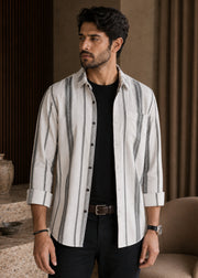 Blightly Striped Full Sleeve Shirt