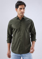 Carlson Solid Full Sleeve Shirt
