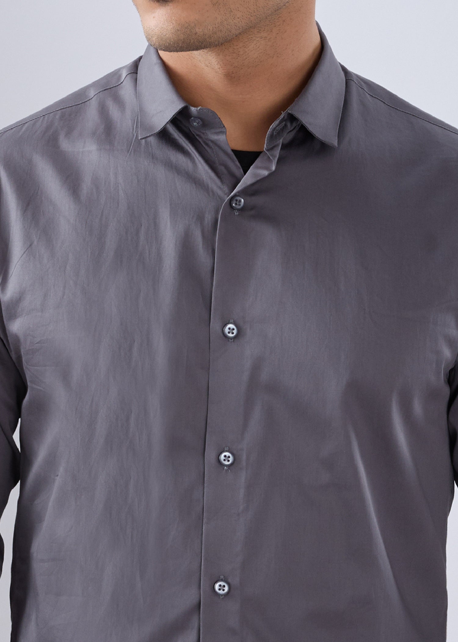Carlson Solid Full Sleeve Shirt