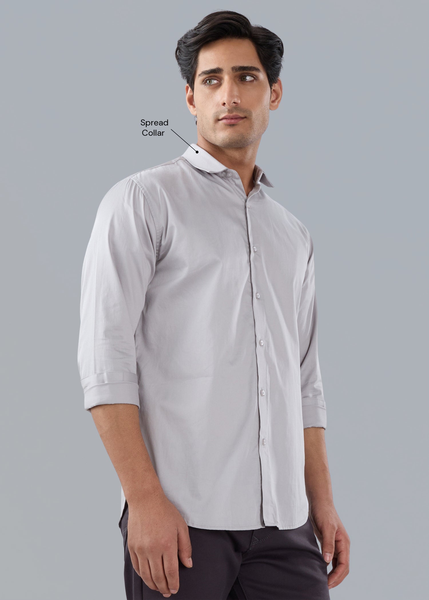 Carlson Solid Full Sleeve Shirt