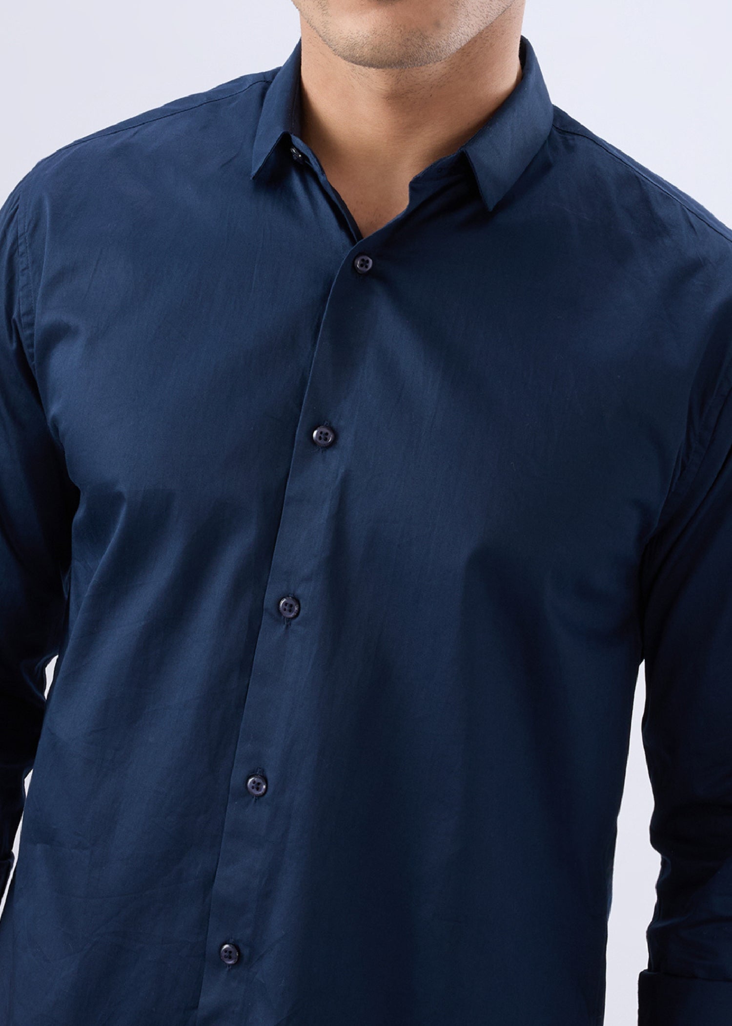 Carlson Solid Full Sleeve Shirt