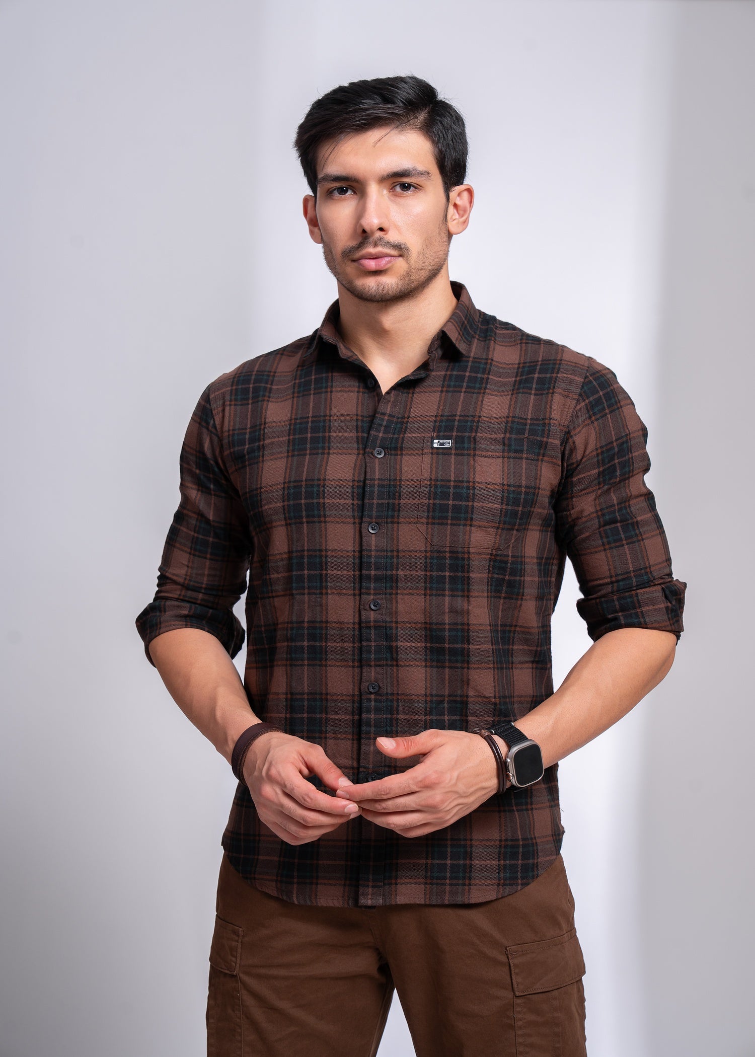 Full Sleeve Casual Checked Shirt | Everyday Comfort & Style